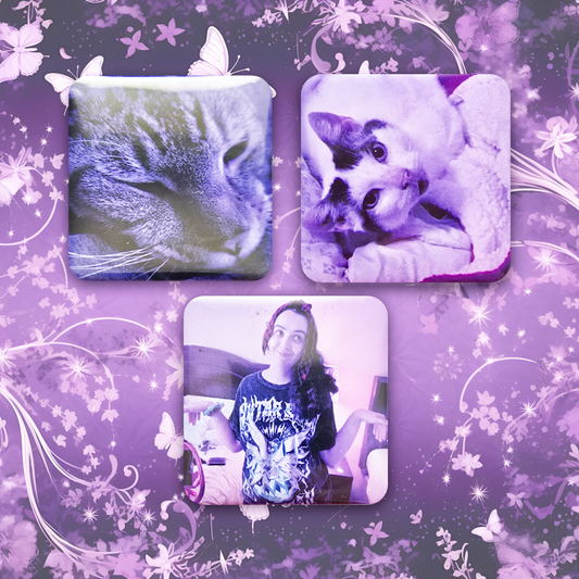 Custom photo magnets, personalized gifts, party favors, special occasions - Moon Cabin Creations